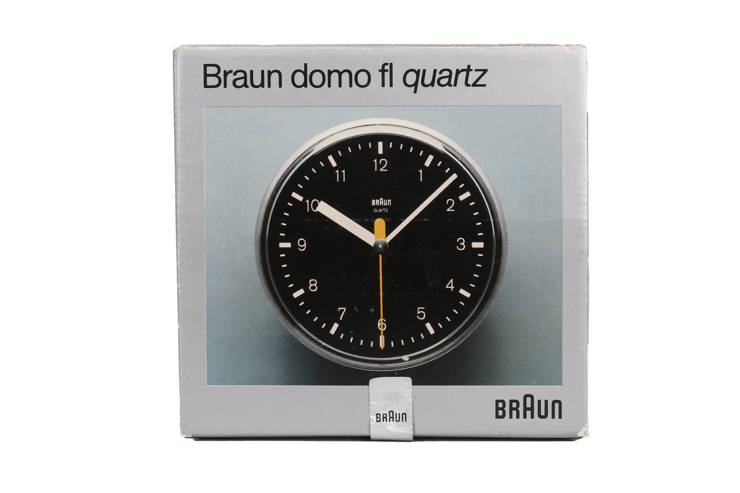 ヴィンテージ　BRAUN 掛時計　4833 バウハウス　ブラウン　b&o　ラムス Braun wall Type 4833 designed by Dietrich Lubs in 1979
