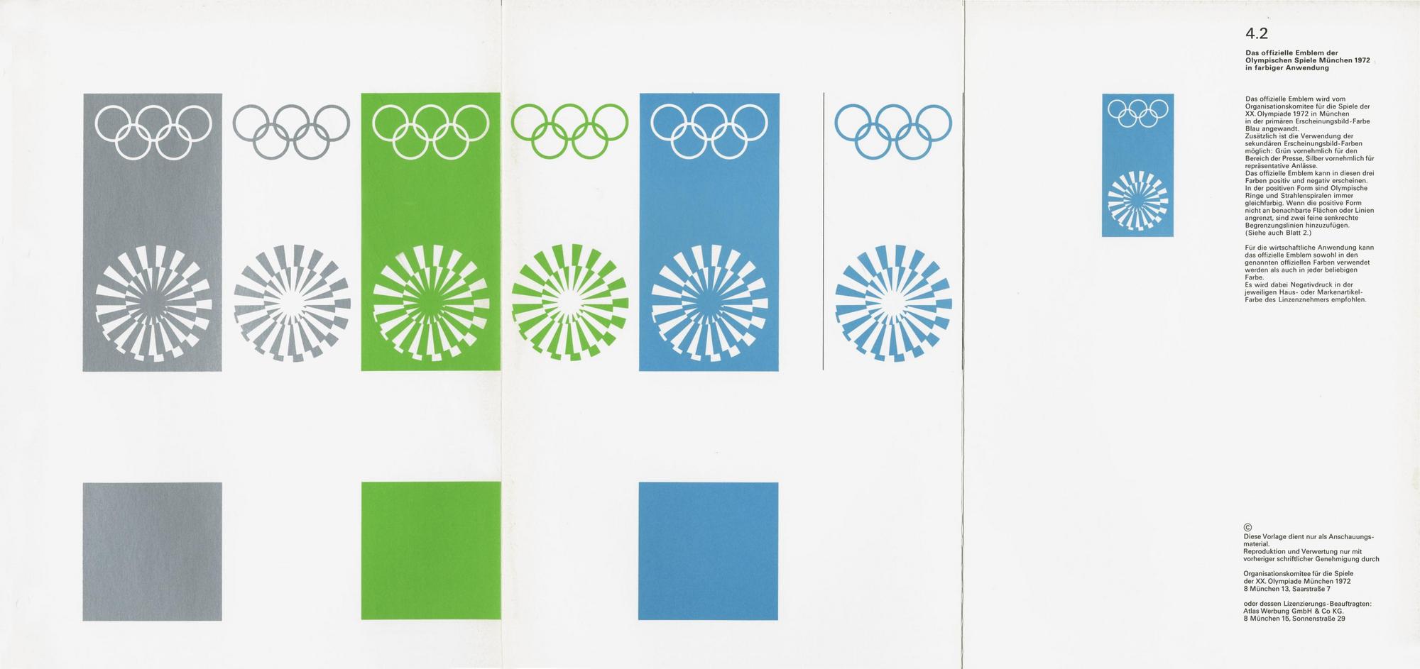 Otl Aicher – Olympic Games Munich 1972